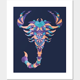 Scorpio Zodiac Horoscope Astrological sign 2 Posters and Art